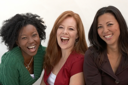 Happy Diverse Women